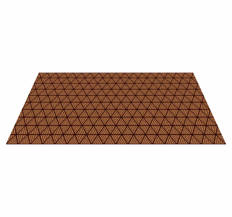 Tapis vinyle texture surface texturée géométrique - TenStickers