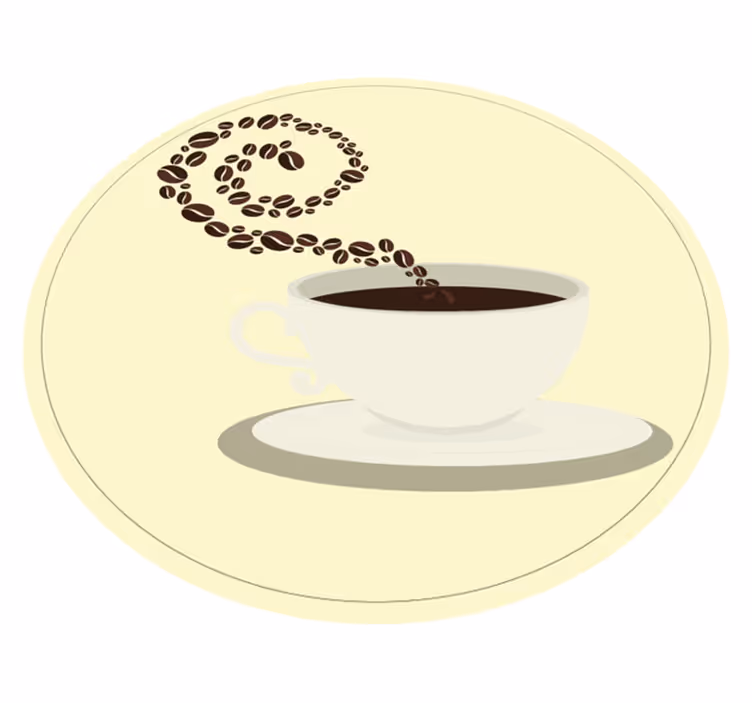 Tapis vinyle cuisine images d'arôme de café - TenStickers