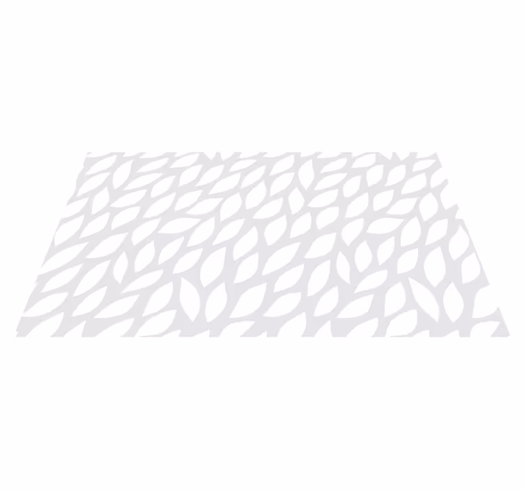 Tapis vinyle cuisine motifs d'ombres géométriques - TenStickers