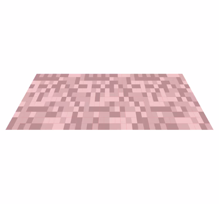 Tapis vinyles géométriques camouflage pixelisé - TenStickers