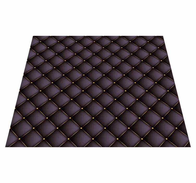 Tapis vinyle texture élégance matelassée - TenStickers