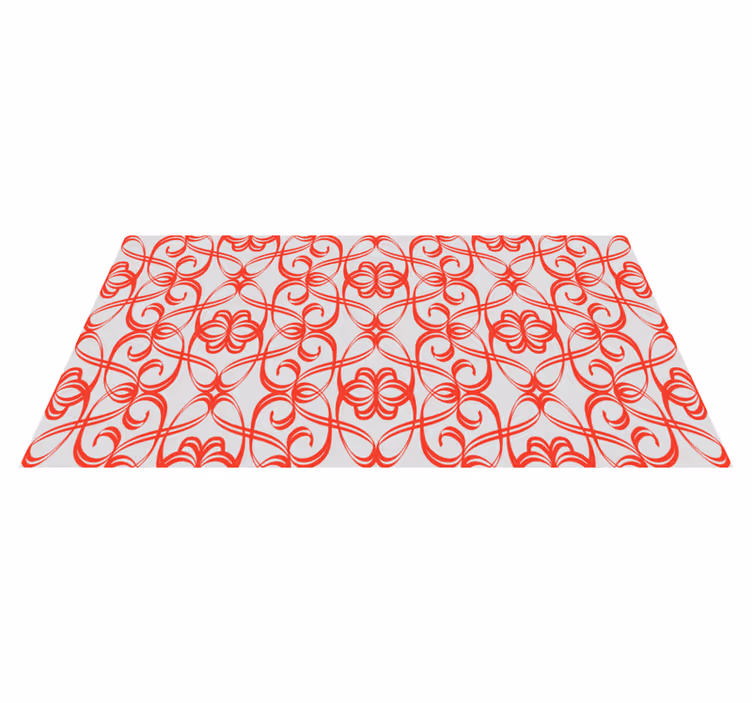Tapis vinyles géométriques complexité tourbillonnante - TenStickers