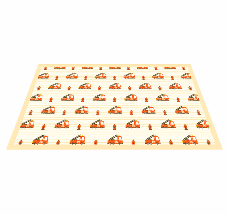 Tapis vinyle autres tapis thème ludique des transports - TenStickers
