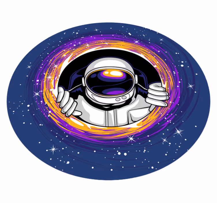 Tapis vinyle autres tapis jeu sur le thème de l'espace - TenStickers