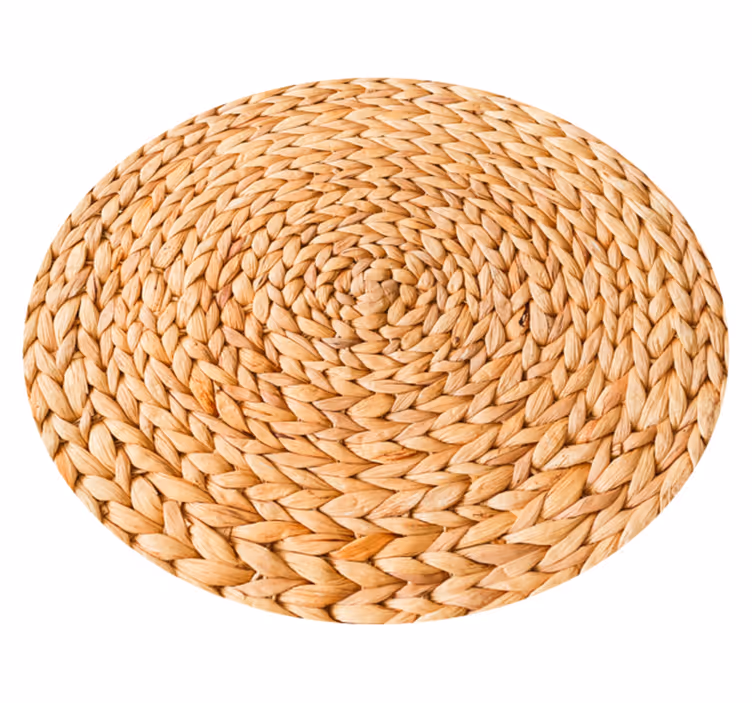 Tapis vinyle texture motif tressé - TenStickers