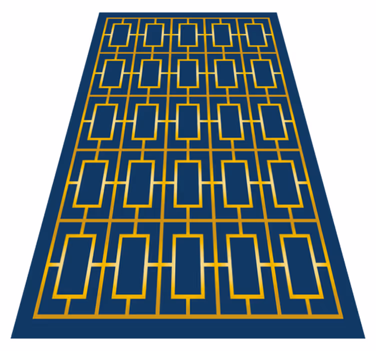 Tapis vinyles géométriques sophistication géométrique - TenStickers