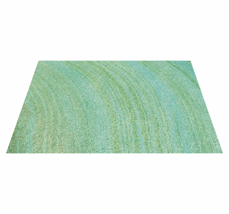 Tapis vinyle texture nuances vertes tourbillonnantes - TenStickers