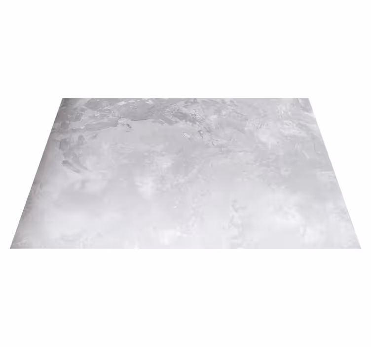 Tapis vinyle salon effet béton gris clair - TenStickers