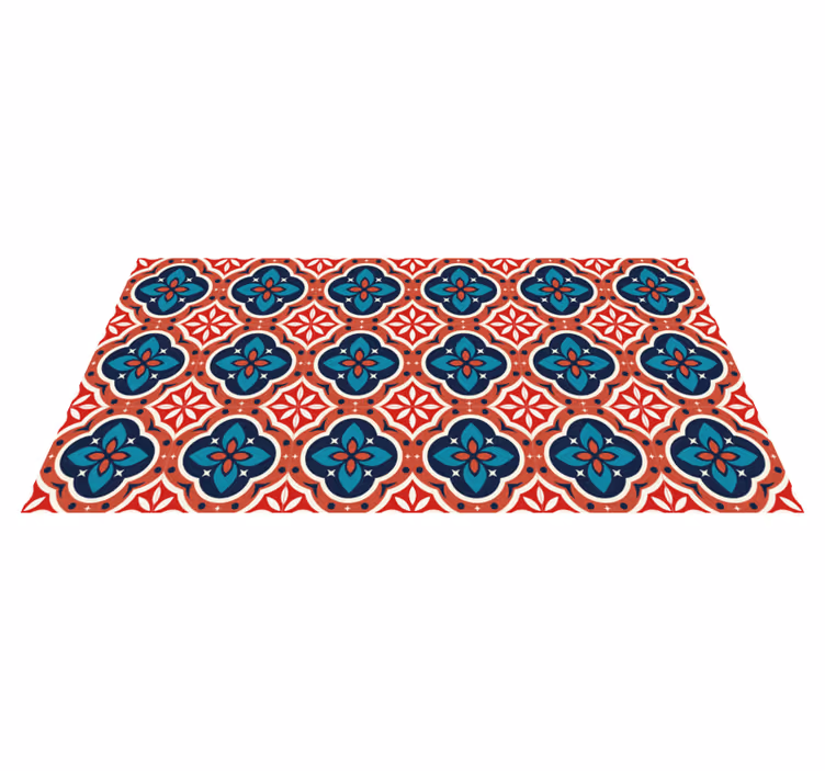 Tapis mosaique vinyle motivation botanique Éclatante - TenStickers