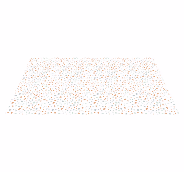 Tapis vinyle cuisine motif terrazo - TenStickers