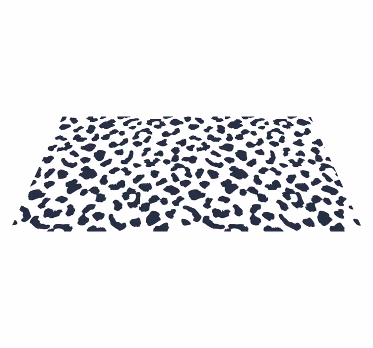 Tapis vinyle animal imprimé tache léopard - TenStickers