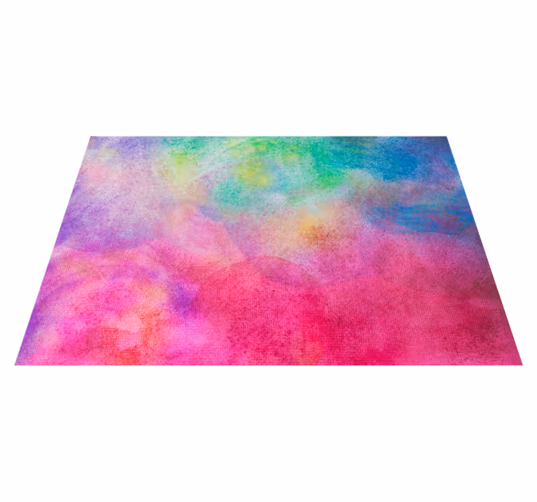 tapis vinyle chambre Couleurs d'art - TenStickers