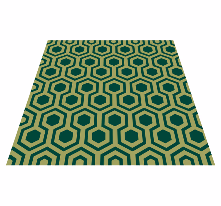 Tapis vinyle carreaux Tuiles hexagonales  - TenStickers