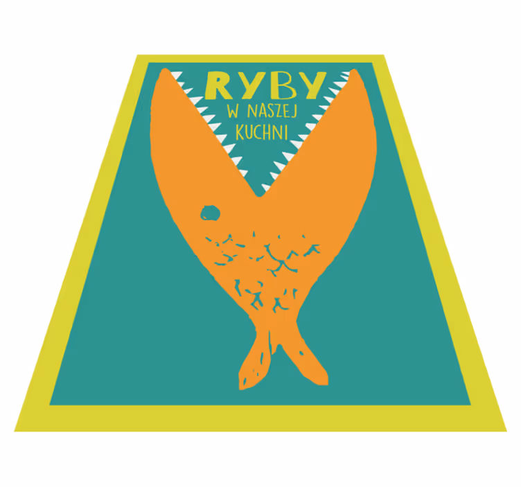 Tapis vinyle cuisine panneau culinaire de poisson - TenStickers