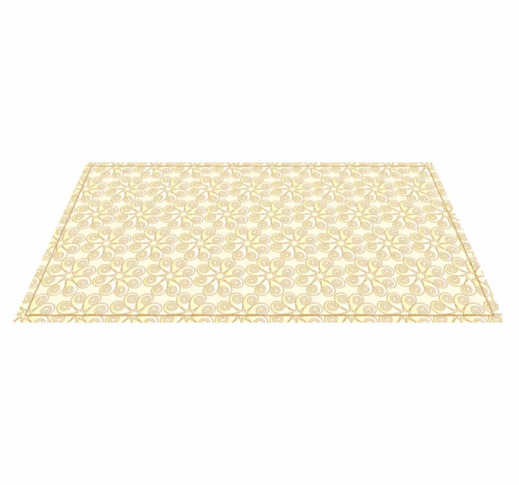 Tapis vinyle étoile motif céleste en spirale - TenStickers