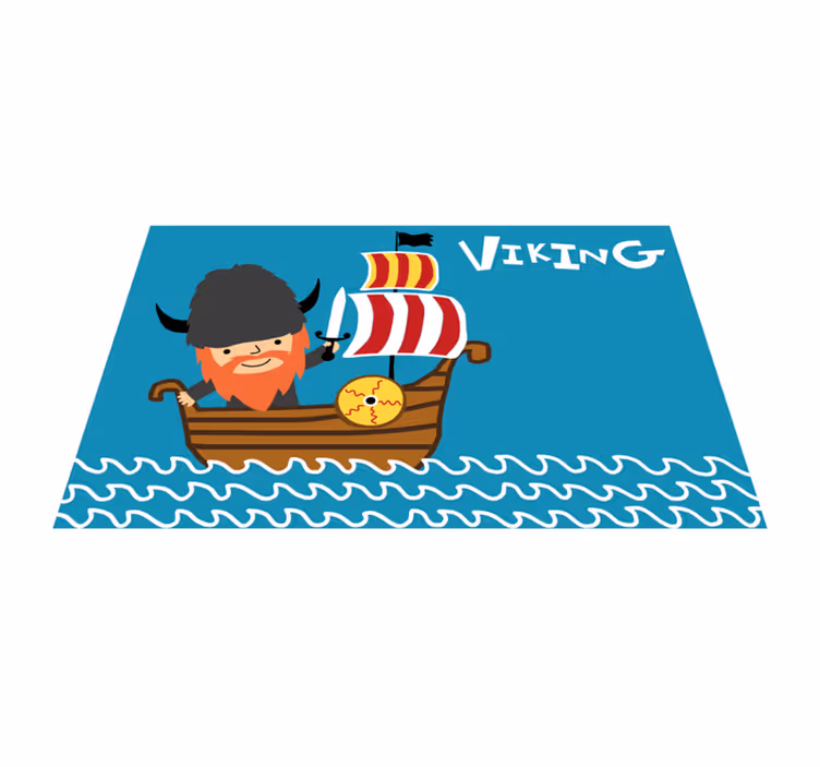 Tapis vinyle autres tapis aventure viking - TenStickers