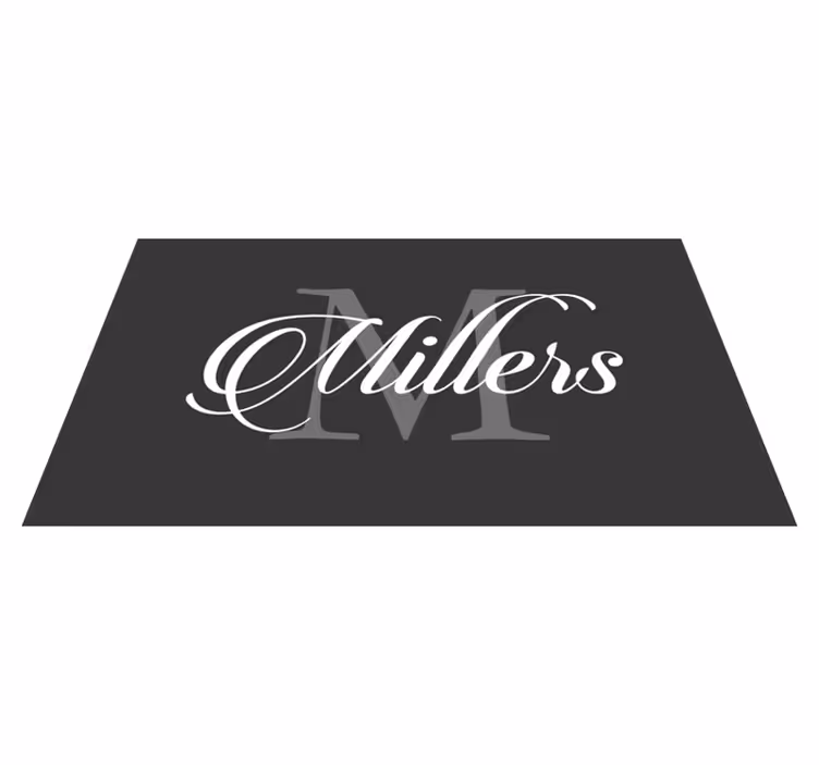 Tapis vinyle chambre personnalisé et élégant - TenStickers