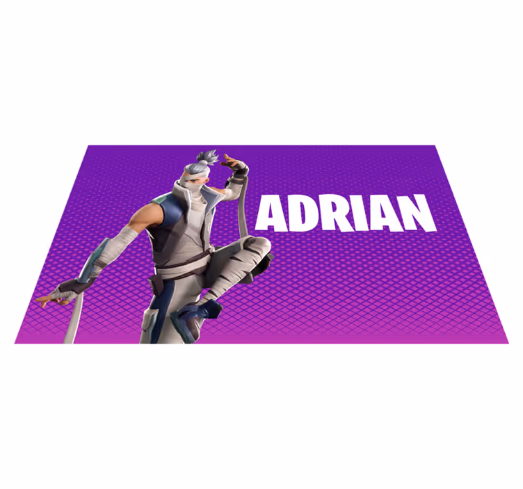 Tapis vinyle ado personnage de jeu personnalisé - TenStickers