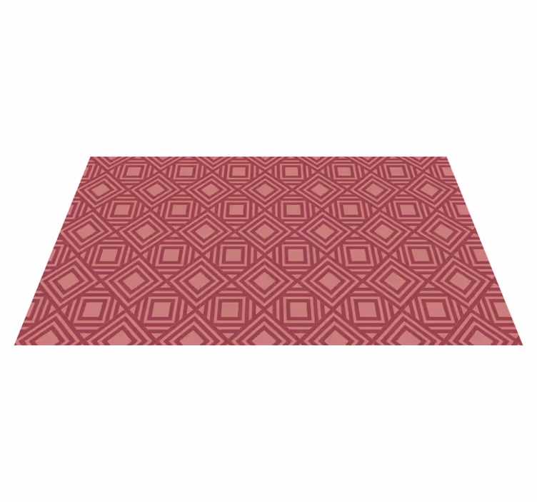 Tapis vinyles géométriques motifs en diamant - TenStickers