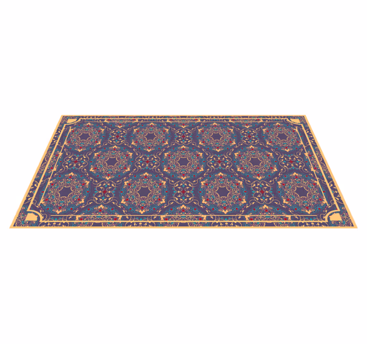Tapis vinyle mandala motifs mandala complexes - TenStickers
