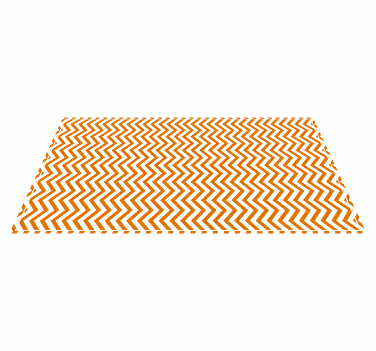 Tapis vinyles géométriques breloque à motif chevron - TenStickers