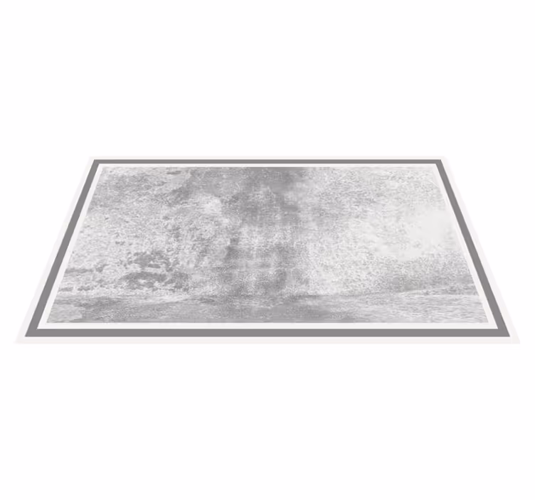 Tapis vinyle pierre couleur grise usée - TenStickers