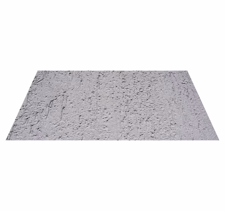 Tapis vinyle pierre béton gris texturé - TenStickers