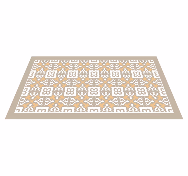 Tapis mosaique vinyle accents élégants et graphiques - TenStickers