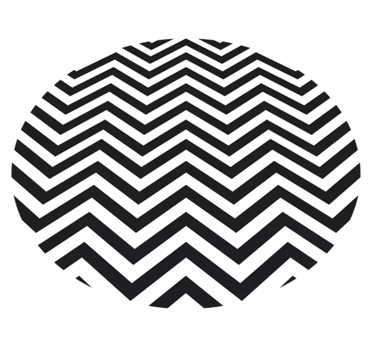 Tapis vinyles géométriques chevron - TenStickers