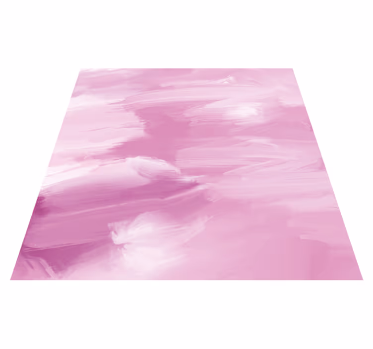 Tapis vinyle textures teintes rose doux - TenStickers