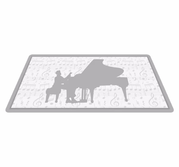 Tapis vinyle  événements scène de performance musicale - TenStickers