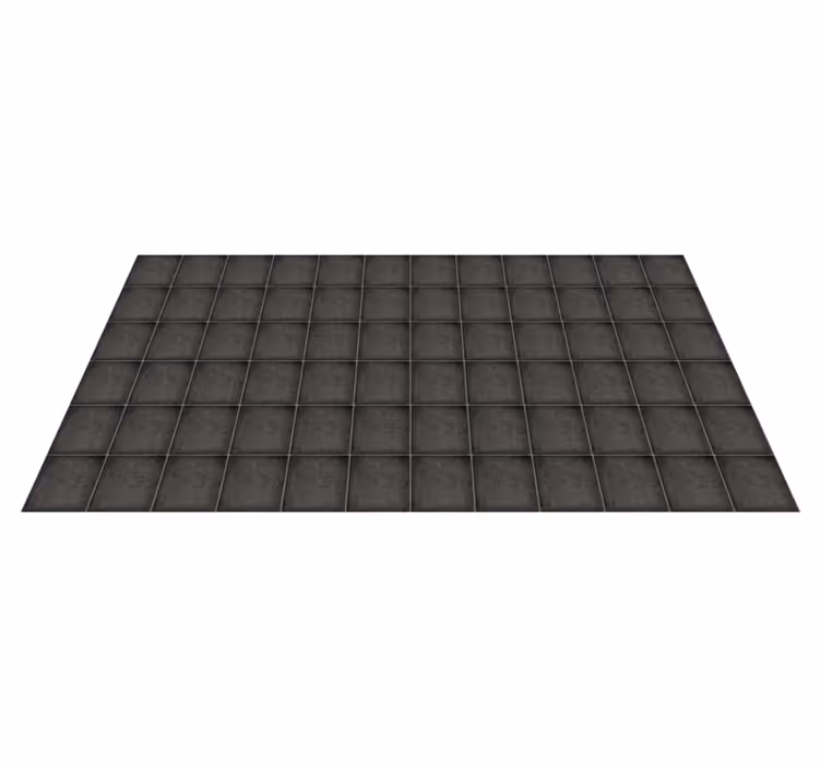 Tapis vinyle pierre aspect tuile ardoise - TenStickers