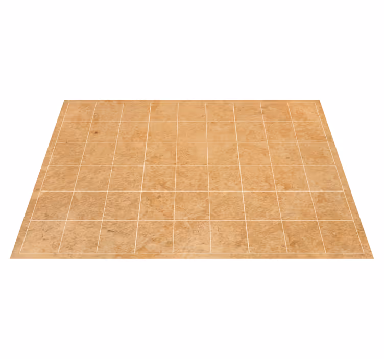 Tapis vinyle pierre aspect beige naturel - TenStickers