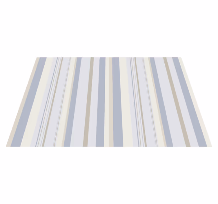 Tapis vinyle rayures motif rayé chic - TenStickers