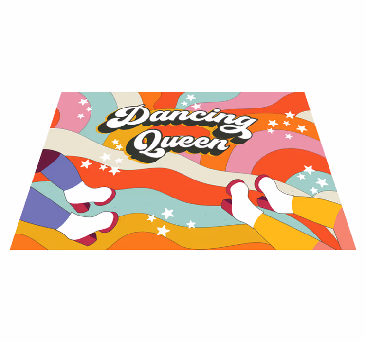 Tapis vinyle autres tapis modèle de reine dansante - TenStickers