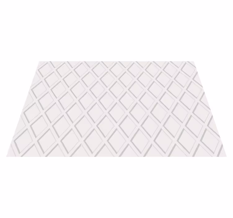 Tapis vinyles géométriques idée diamant - TenStickers
