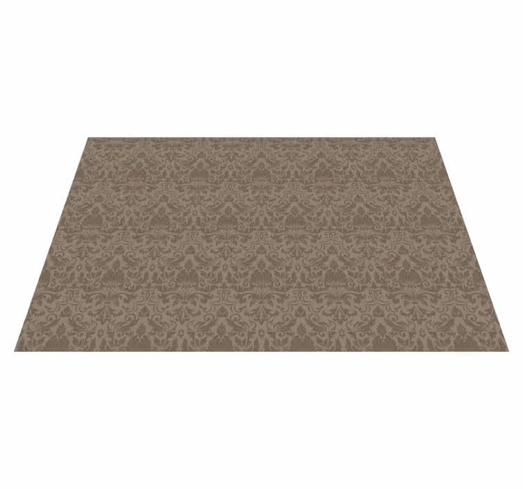 Tapis rétro motif baroque élégant - TenStickers