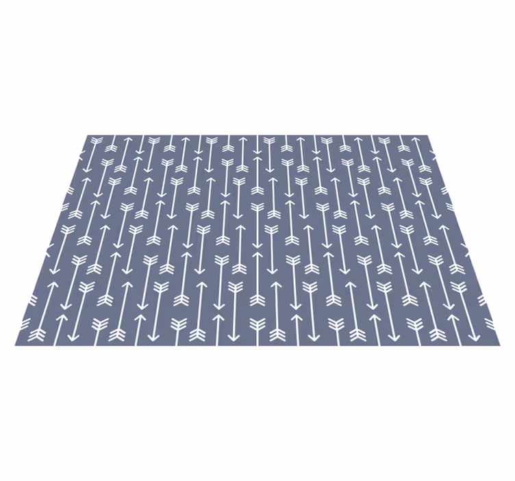 Tapis vinyle rayures modèles de flèches - TenStickers