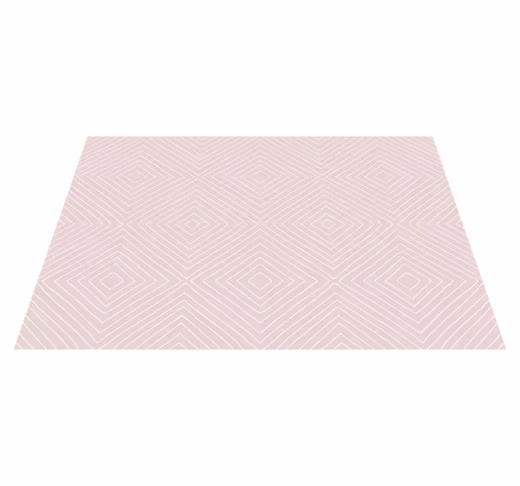 Tapis vinyles géométriques diamants diagonaux - TenStickers