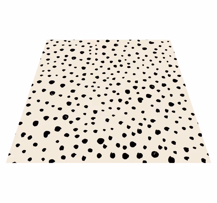 Tapis vinyle texture style de motif en pointillé - TenStickers