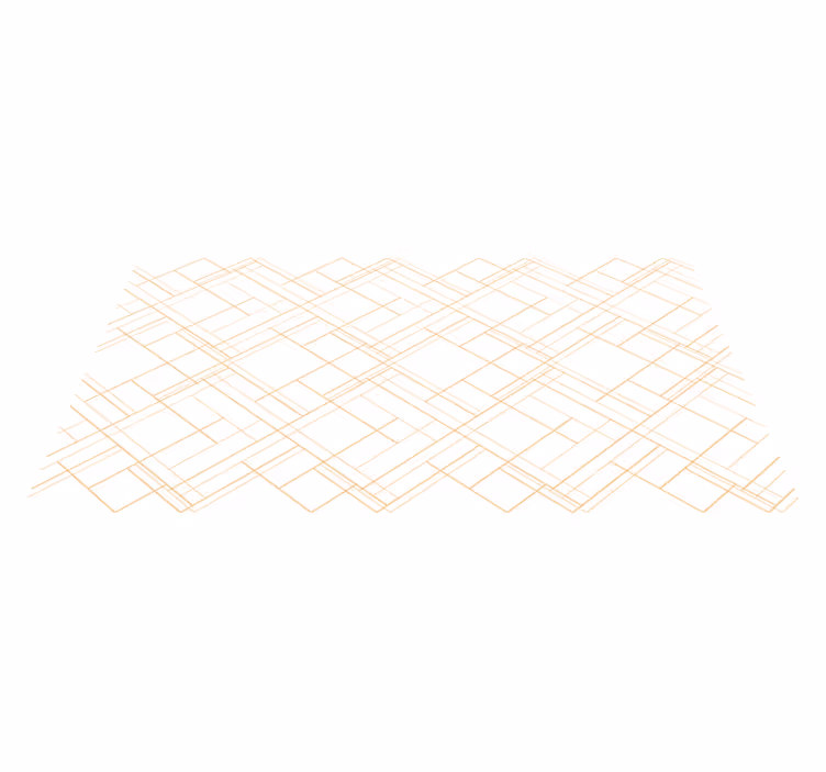 Tapis vinyle motif minimaliste de lignes géométriques - TenStickers