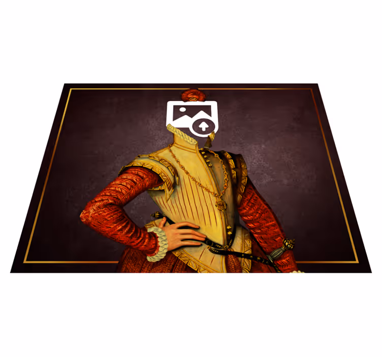Tapis vinyle Chat aristocrate - TenStickers