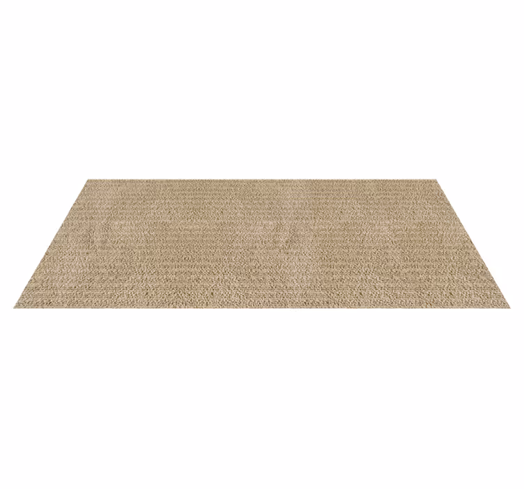 Tapis vinyle couloir effet texture beige - TenStickers