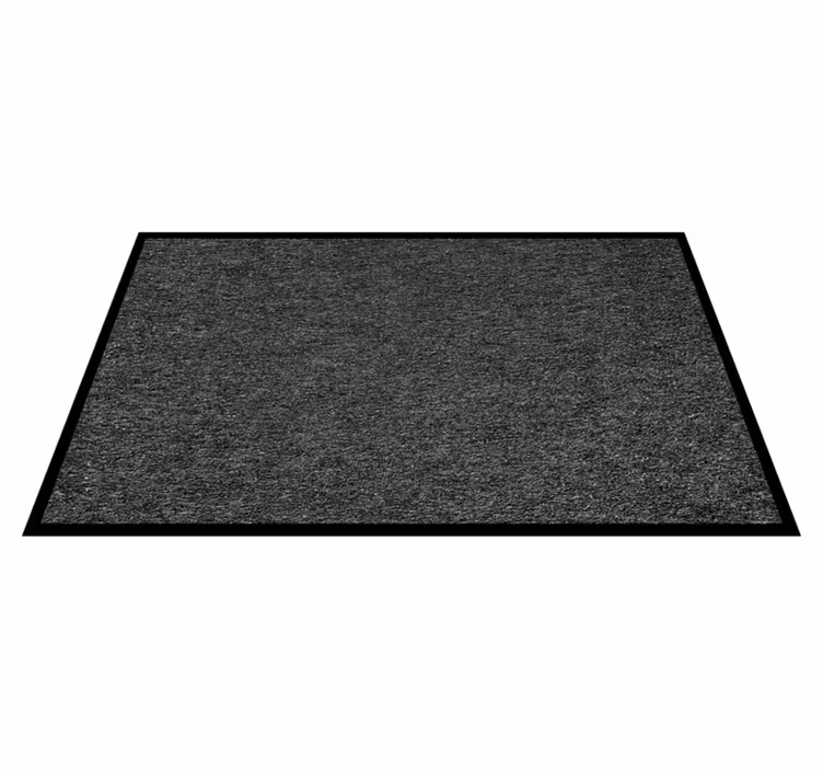 Tapis vinyle bureau gris foncé - TenStickers