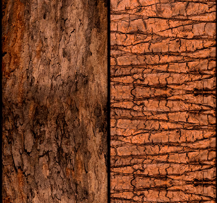 Papier peint bois texture bois naturel - TenStickers