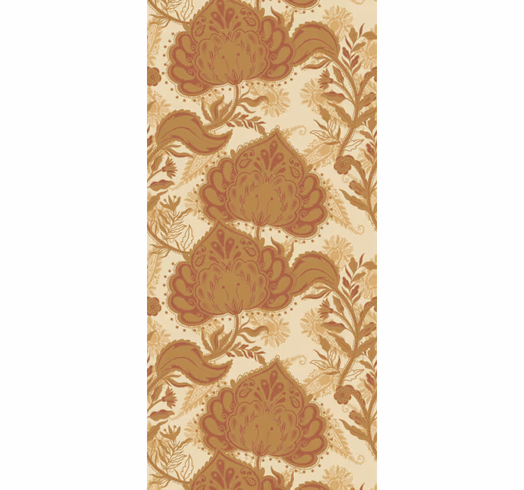 Papier peint fleuri conception inspirée de la nature - TenStickers