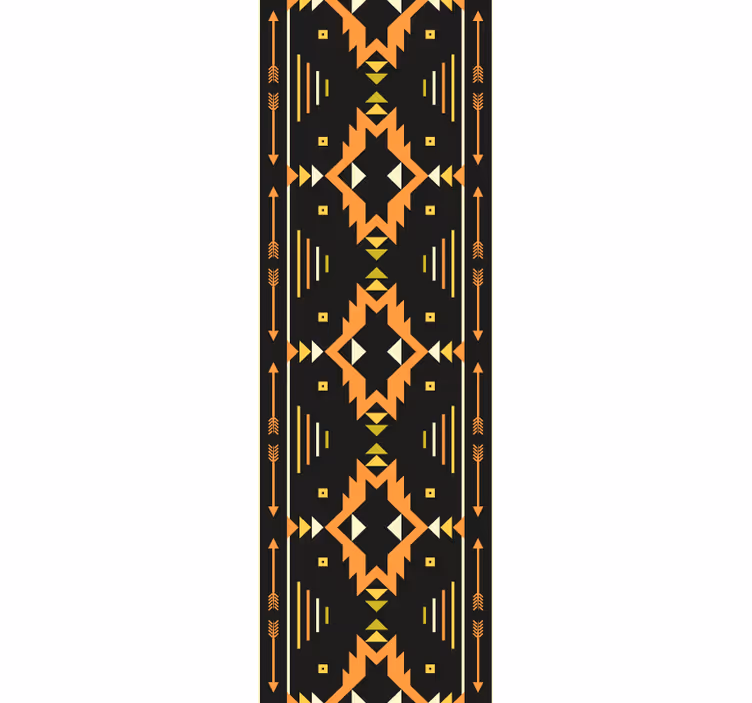 Papier peint formes géométriques motif symétrique - TenStickers