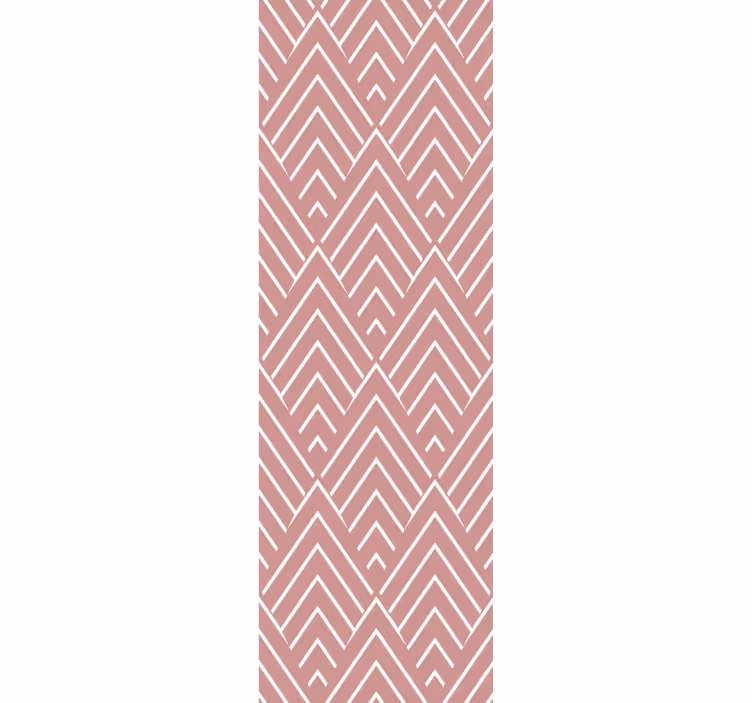 Papier peint formes géometriques motif à chevrons abstrait - TenStickers