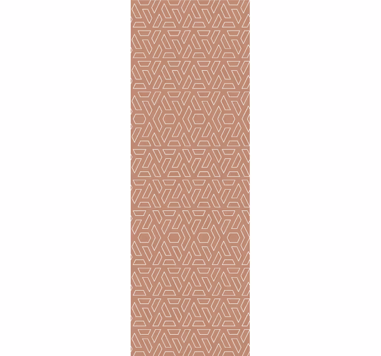 Papier peint formes géometriques motif de forme abstraite - TenStickers