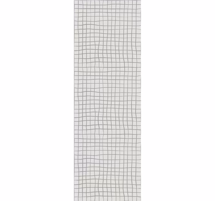 Papier peint motif quadrillé - TenStickers